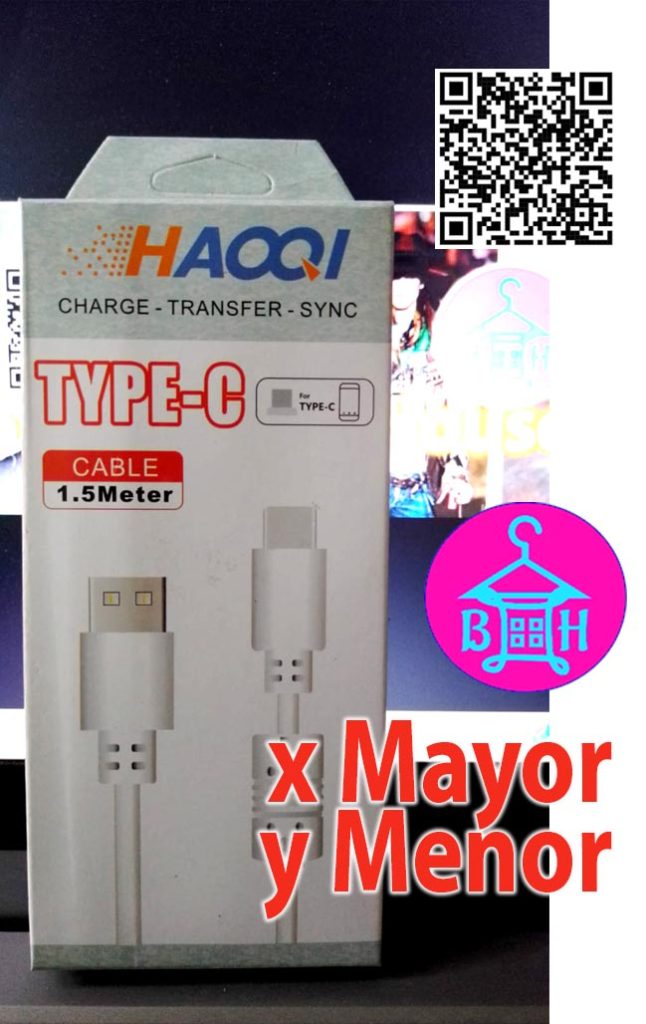 Cable Tipo C para cargar celulares y dispositivos electronicos Varios